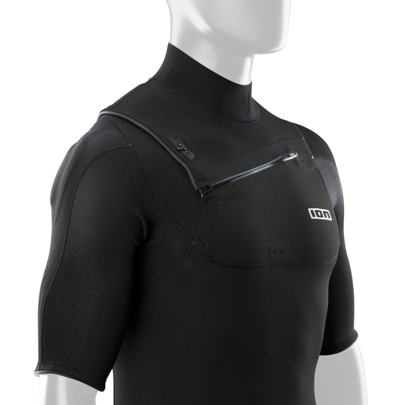 ION Protection Suit 3/2 Short Sleeve Front Zip Hombre SS26