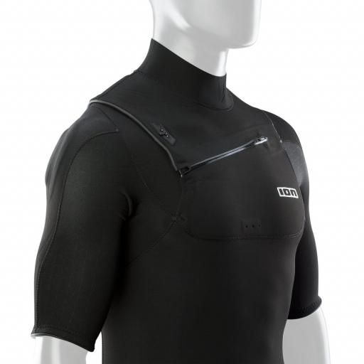 ION Protection Suit 3/2 Short Sleeve Front Zip Hombre SS26