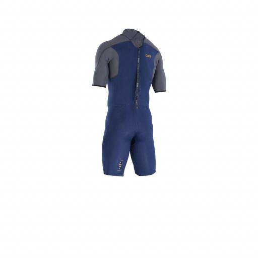 ION Element 2/2 Shorty Short Sleeve Back Zip Hombre [3]