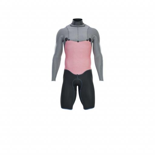 ION Element 2/2 Shorty Long Sleeve Front Zip Hombre [0]