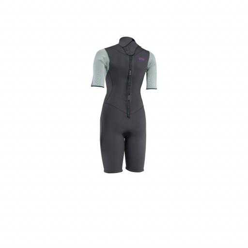 ION Amaze Core 2/2 Shorty Short Sleeve Back Zip Mujer SS24 [1]