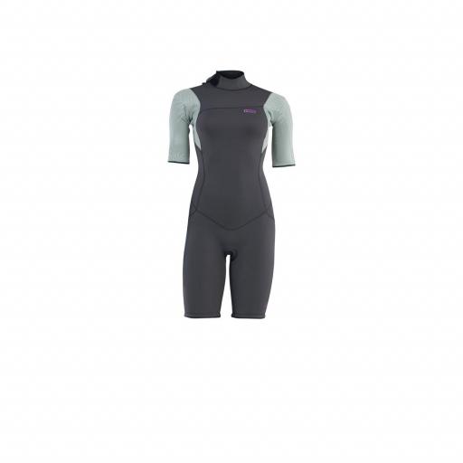 ION Amaze Core 2/2 Shorty Short Sleeve Back Zip Mujer SS24 [2]