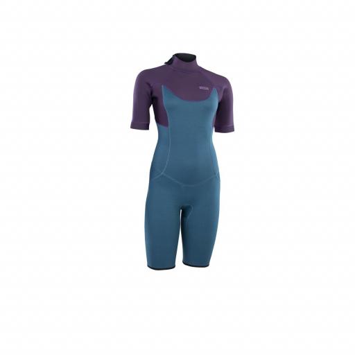 ION Element 2/2 Shorty Short Sleeve Back Zip Mujer SS24 [2]