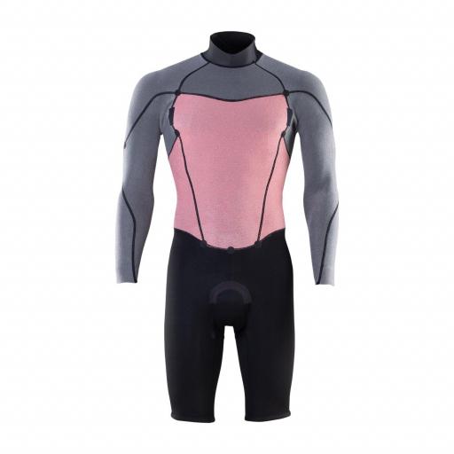 ION Element 2/2 Shorty Long Sleeve Back Zip Hombre SS26 [2]