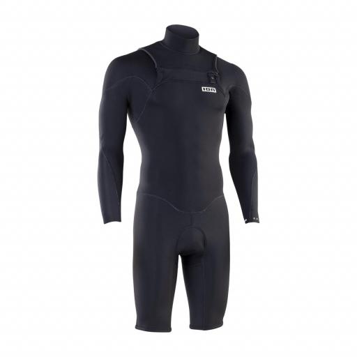 ION Element 2/2 Shorty Long Sleeve Front Zip Hombre SS26