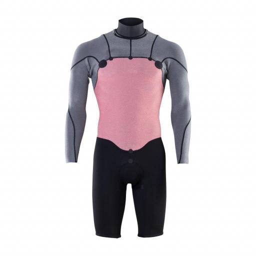 ION Element 2/2 Shorty Long Sleeve Front Zip Hombre SS26 [2]