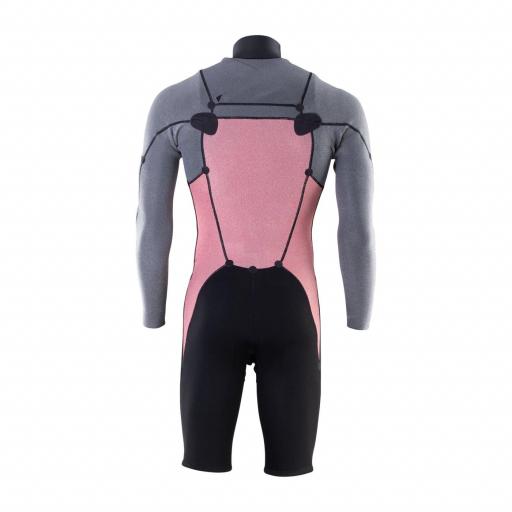ION Element 2/2 Shorty Long Sleeve Front Zip Hombre SS26 [3]