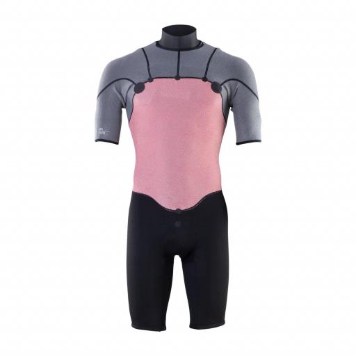ION Element 2/2 Shorty Short Sleeve Front Zip Hombre SS26 [2]