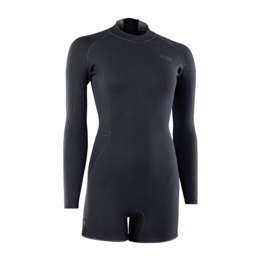 ION Amaze Amp Shorty 2.0 Long Sleeve Back Zip Mujer SS26
