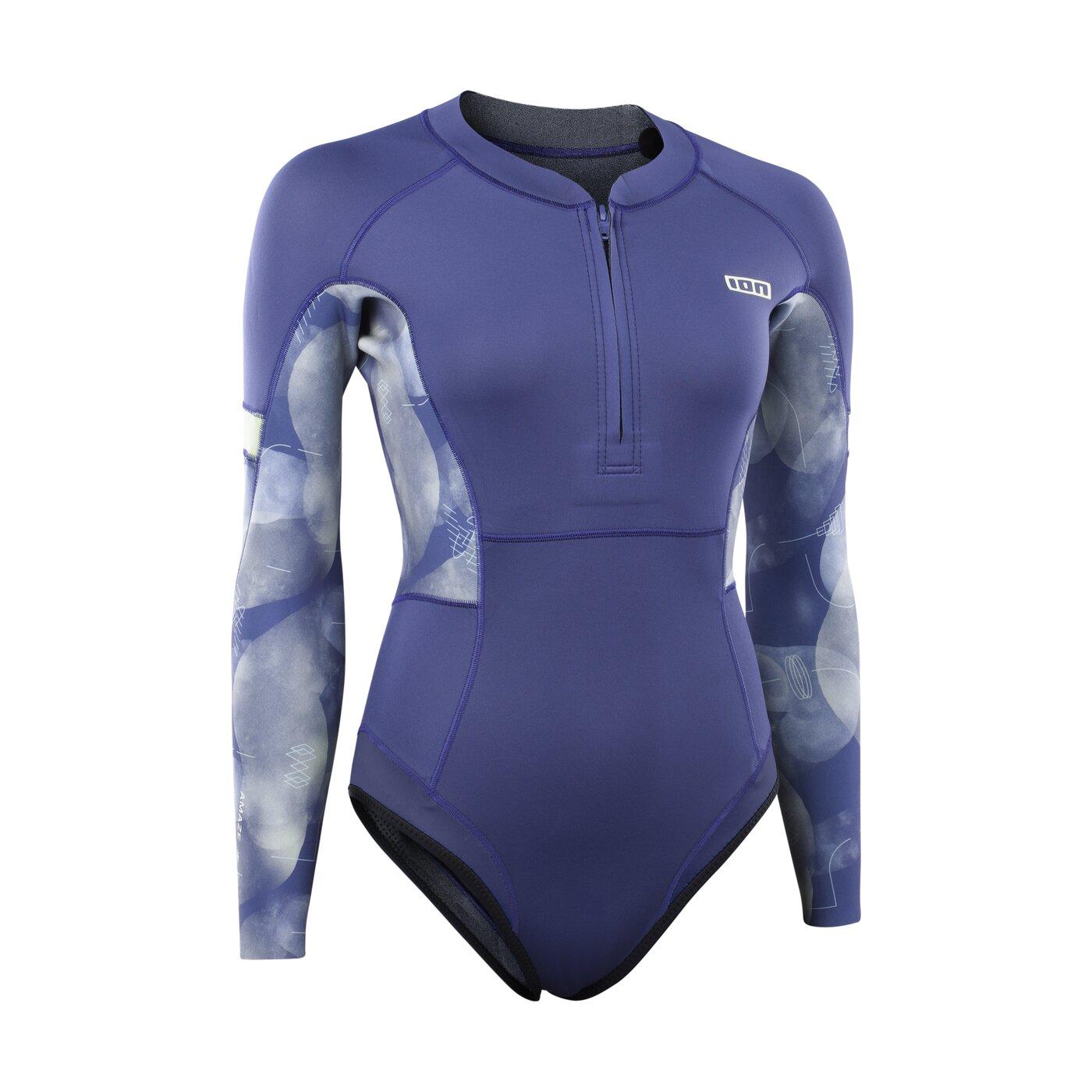 ION Amaze Hot Shorty 1.5 Long Sleeve Front Zip Mujer SS26