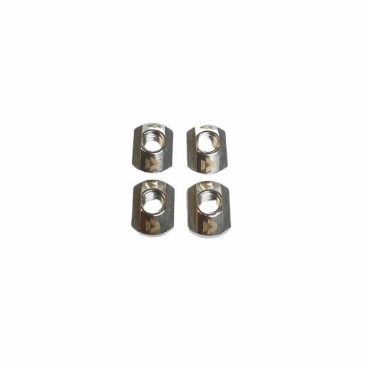 Duotone TrackNut Stainless Steel (4pcs) M8