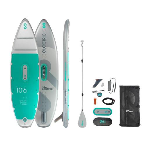 SipaBoards Alpha One Allrounder Electric - pack de paddle surf eléctrico [1]