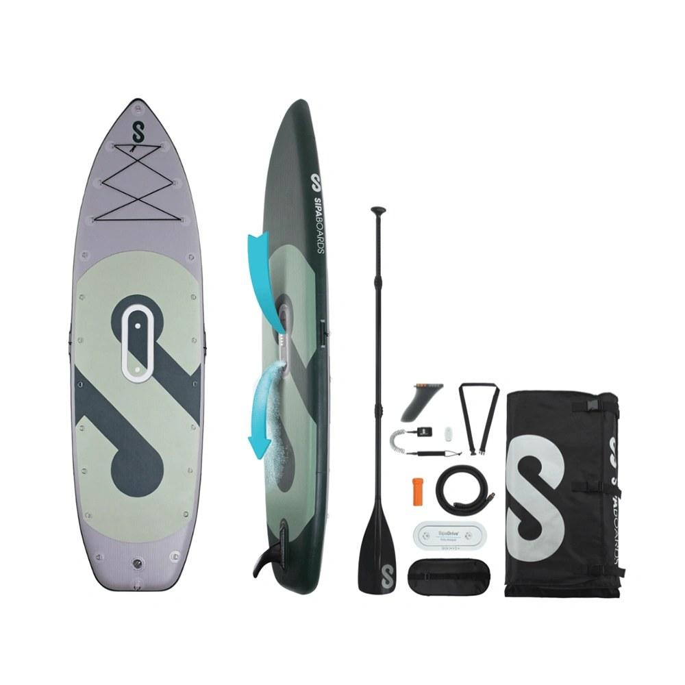 SipaBoards E-Angler - pack de paddle surf eléctrico para pesca