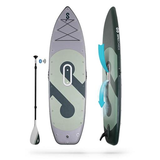 SipaBoards E-Angler - pack de paddle surf eléctrico para pesca [1]