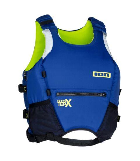 ION Booster X Vest SZ – Chaleco azul con cremallera lateral