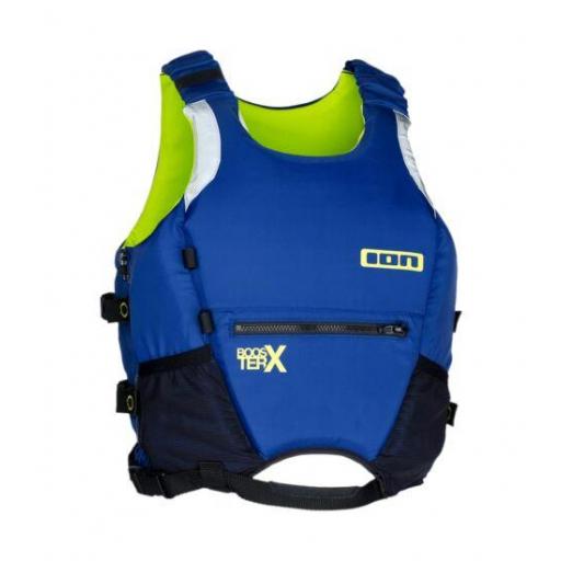 ION Booster X Vest SZ – Chaleco azul con cremallera lateral [0]