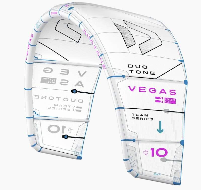 Duotone Vegas Concept Blue 2025 – Kite Wakestyle Profesional