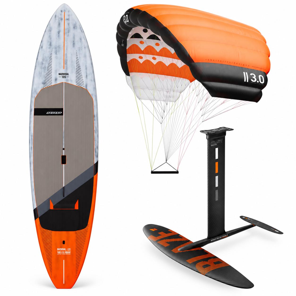 Pack parawing RRD Narwhal LTE + Pocket Wing + Blaze LTD Carbon