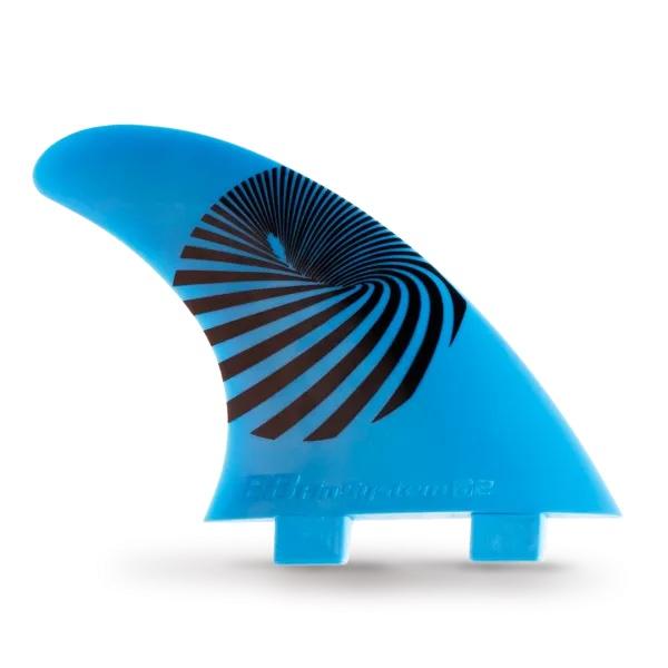 QUILLAS Surf de Fibra de Vidrio 3 quillas azul