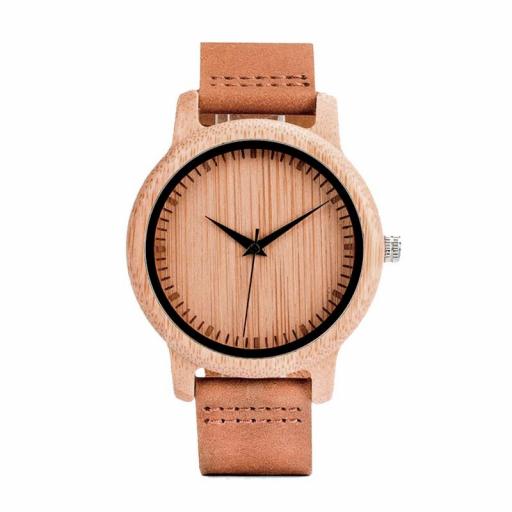 Reloj de madera Bamboo Harmony – Unisex