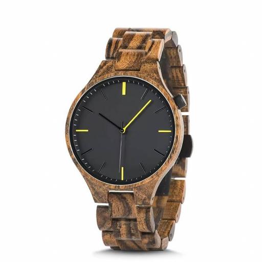 reloj de madera elegante para hombre [1]