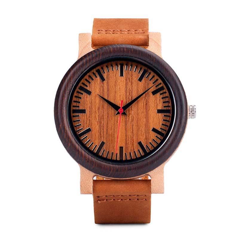 Reloj de madera Native Retro B - Unisex