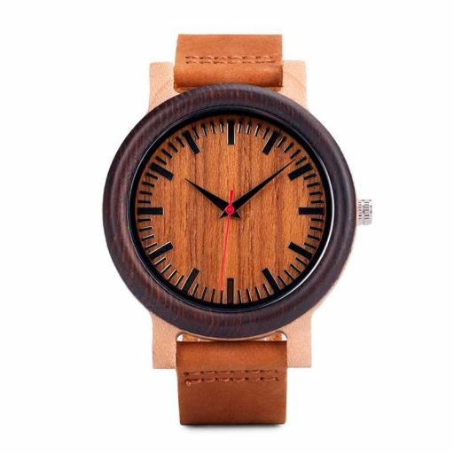 Reloj de madera Native Retro B - Unisex [0]