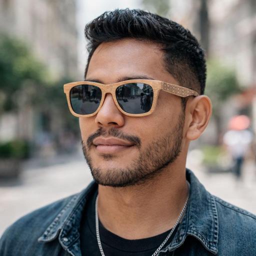 Gafas de madera bambú sunGlass
