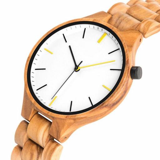 Reloj de madera Zebrano Gentleman - Hombre [2]