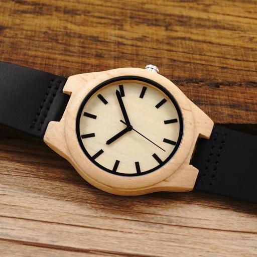 Reloj de madera Bamboo Raven – Unisex	 [3]