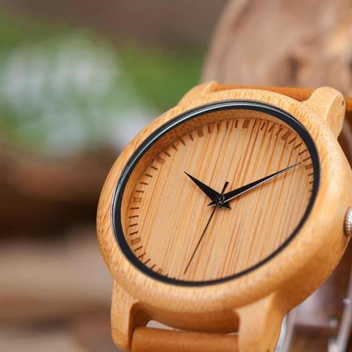 Reloj de madera Bamboo Harmony – Unisex [3]