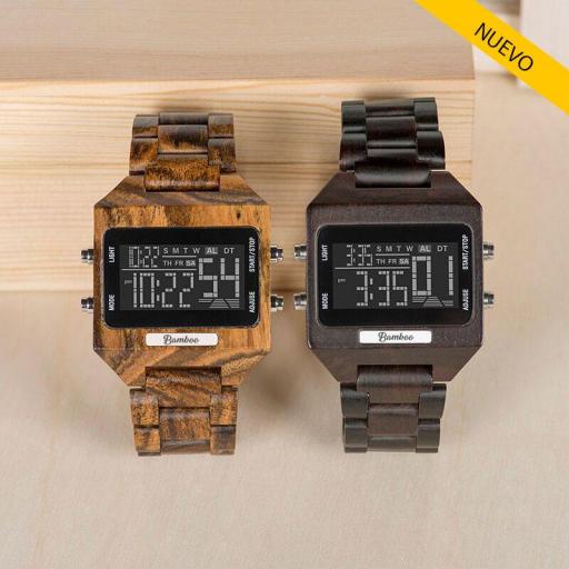 Reloj de madera Di-Luxury Zebrano - Hombre [2]