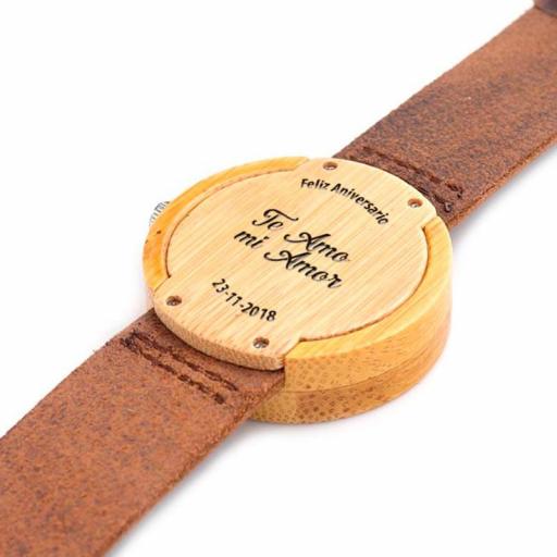Reloj de madera personalizado [2]