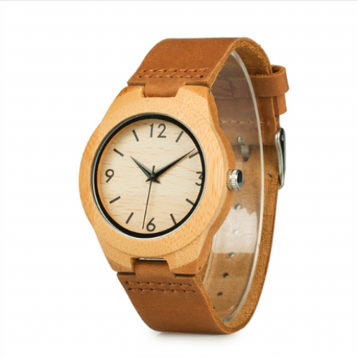 Reloj de madera Bamboo Vintage - Unisex [1]