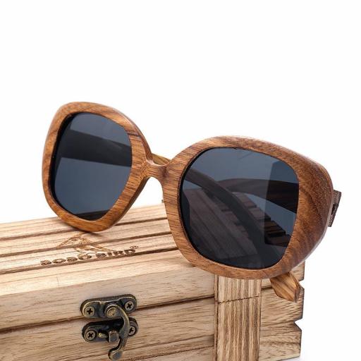 Gafas de madera Desire - Frontal [1]