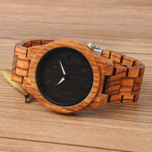 Reloj de madera Classic Hipster - Hombre [3]