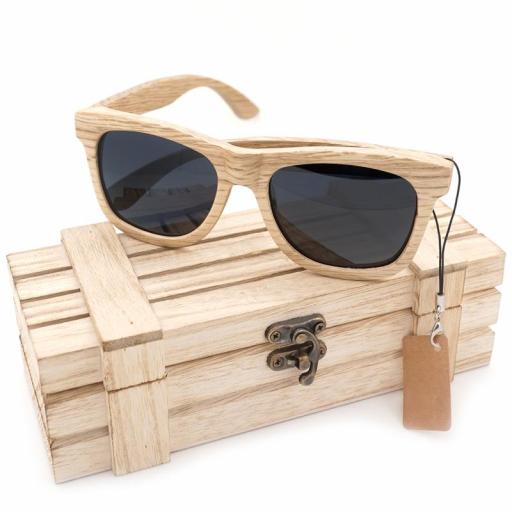 Gafas de madera Bamboo sunGlass – Unisex