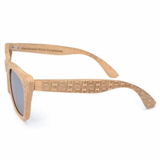 Gafas de madera bambú sunGlass - Lateral [1]