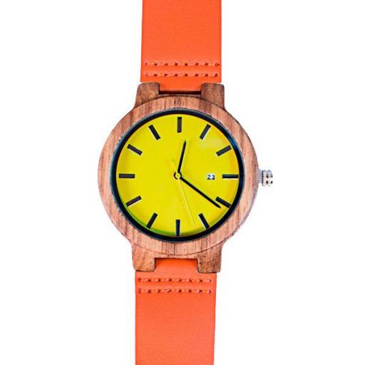 Reloj de madera Zebra Pop - Unisex [1]