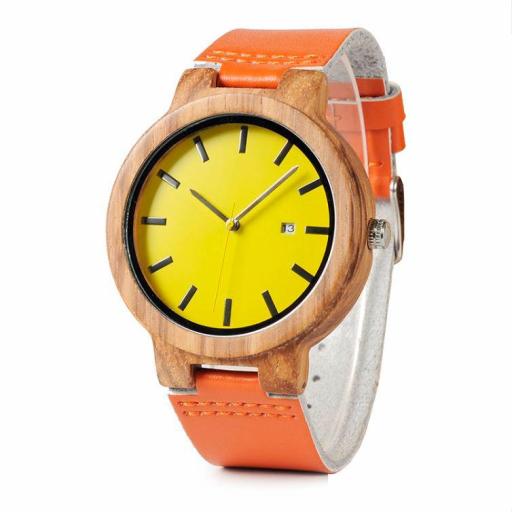 Reloj de madera Zebra Pop - Unisex [0]