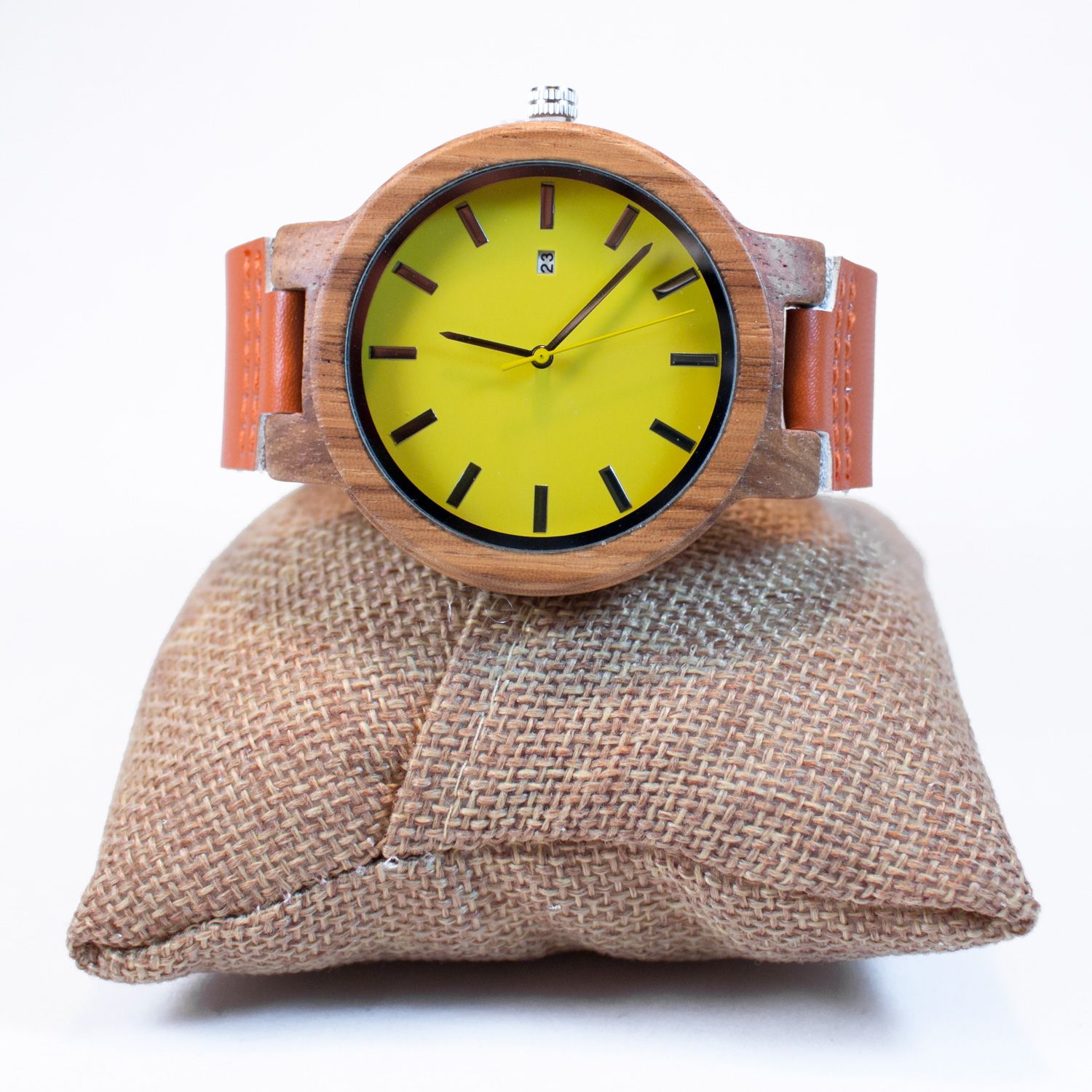 Reloj de madera Zebra Pop - Unisex