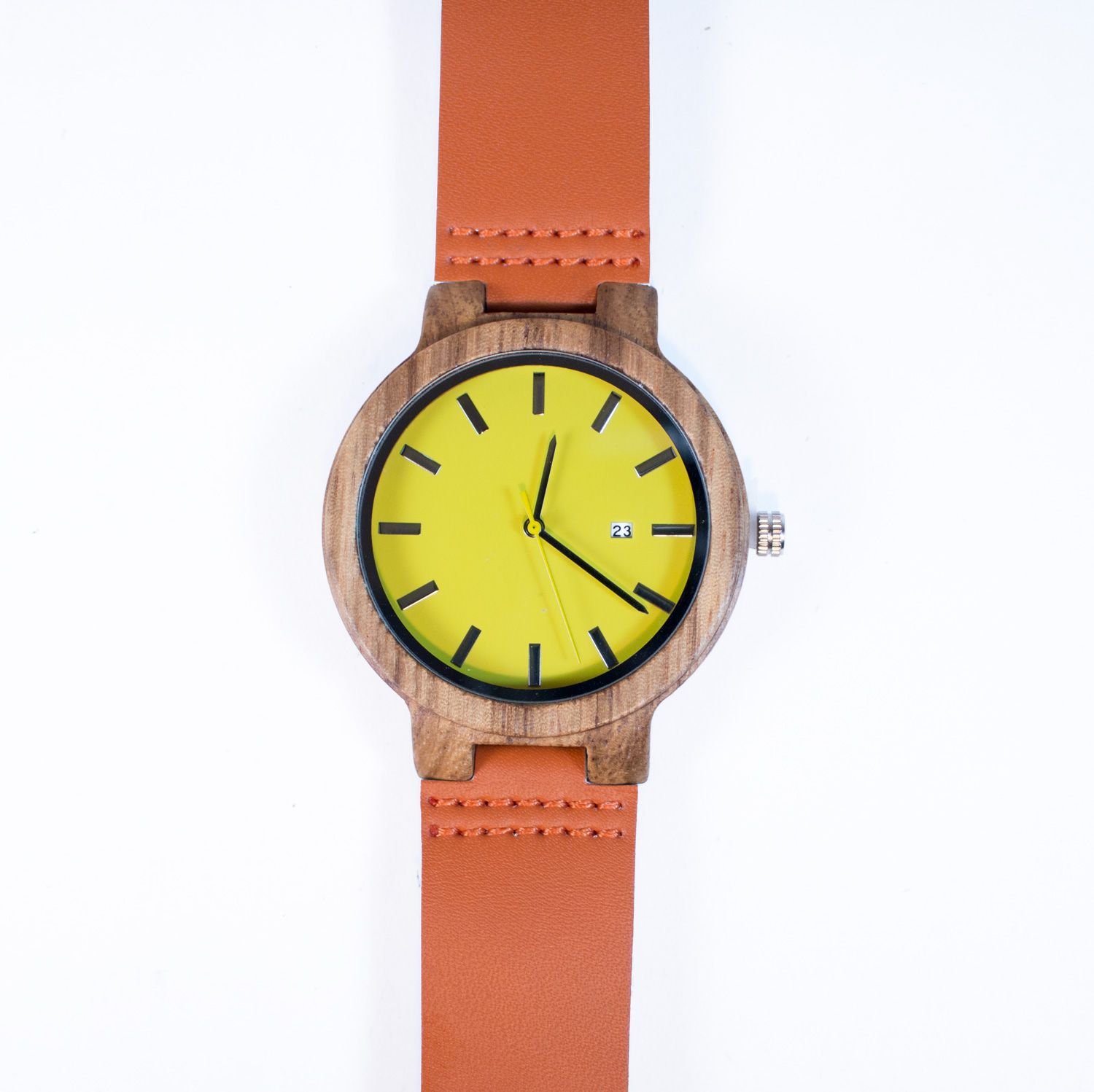 Reloj de madera Zebra Pop - Unisex