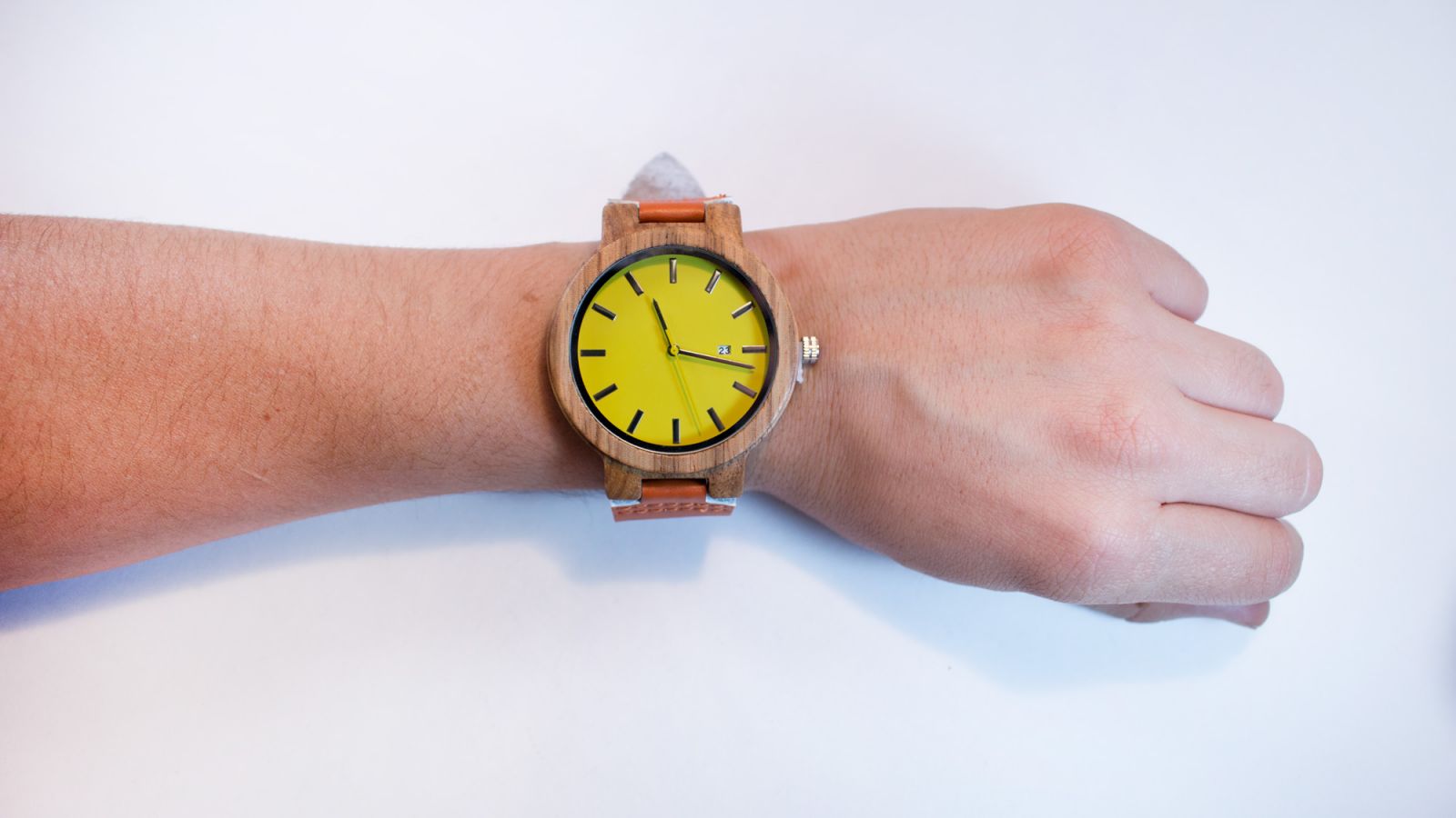 Reloj de madera Zebra Pop - Unisex
