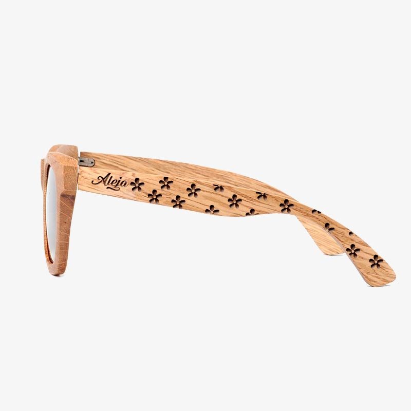Gafas de madera personalizadas con diseño