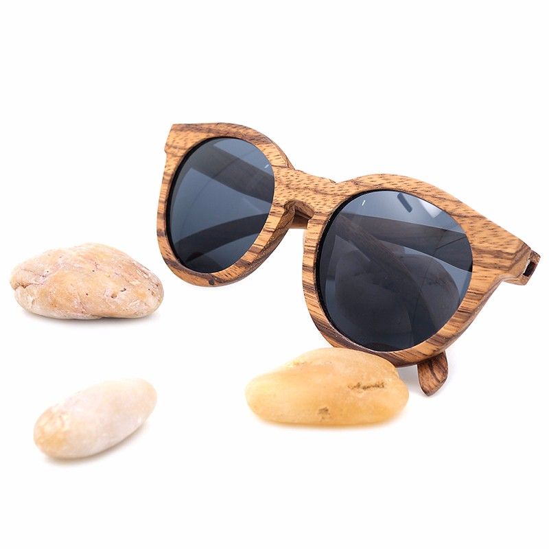 Gafas de madera Cateye sunGlass - Mujer