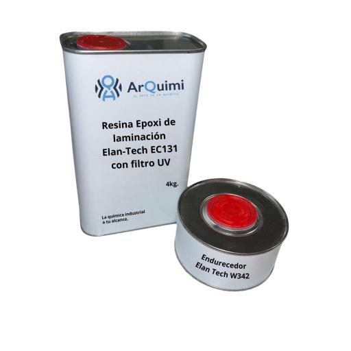 Resina Epoxi de laminación Elan-Tech EC131 LV filtro UV KIT [1]