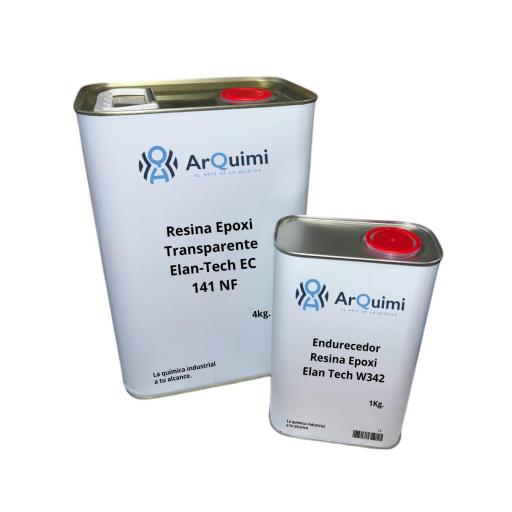 Resina Epoxi Transparente Elan-Tech EC 141 NF KIT