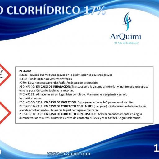 Ácido Clorhídrico 20% - Salfumán [3]