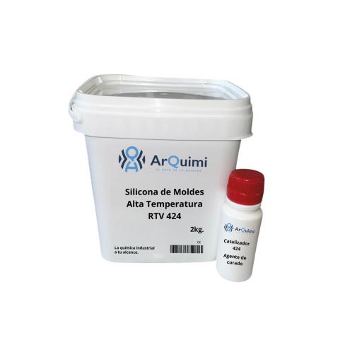 Silicona de Moldes Alta Temperatura RTV 424