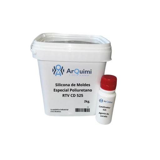 Silicona para Moldes Especial Poliuretano RTV CD 525